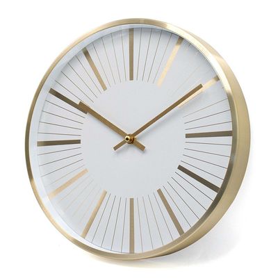 Cambridge Elegance Wall Clock
 30X30X4.5Cm Rose Gold